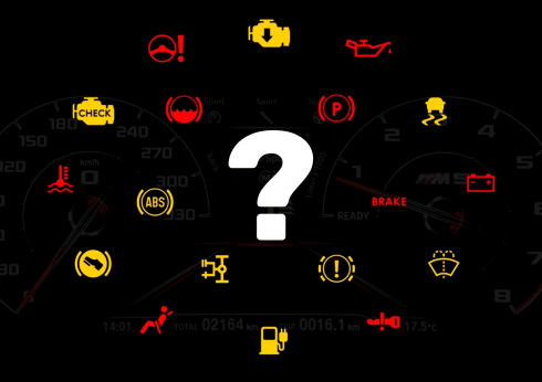 Розшифровка значків на панелі приладів